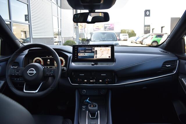 Nissan QASHQAI 1.3 MHEV 158 PK Xtronic Tekna Plus | PANORAMADAK | NAVI | LEDER | 360 CAMERA | HUD | BOSE | STUUR/STOELVERWARMING | ADAPT. CRUISE CONTROL | CLIMATE CONTROL | PDC | LMV