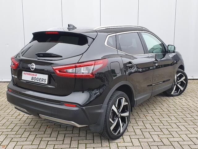 Nissan QASHQAI 1.3 DIG-T Tekna Plus Automaat Navigatie, Panoramadak, Leder, 19"Lm, LED, 360 Camera, Bose, Climate Control,