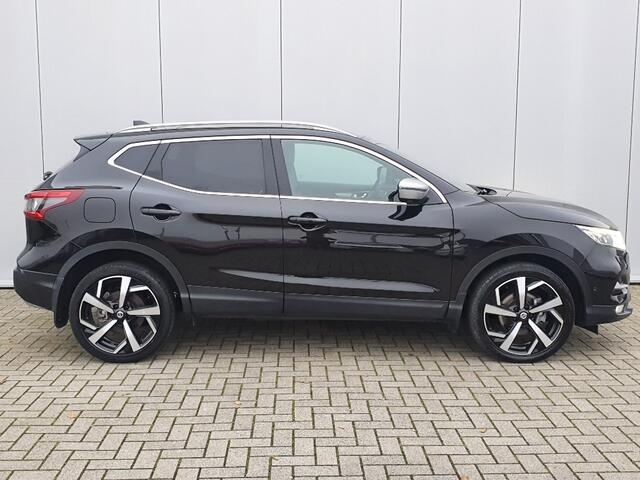 Nissan QASHQAI 1.3 DIG-T Tekna Plus Automaat Navigatie, Panoramadak, Leder, 19"Lm, LED, 360 Camera, Bose, Climate Control,