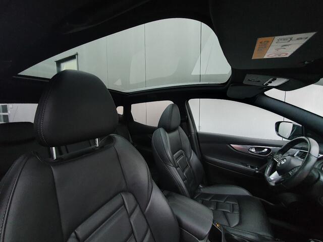 Nissan QASHQAI 1.3 DIG-T Tekna Plus Automaat Navigatie, Panoramadak, Leder, 19"Lm, LED, 360 Camera, Bose, Climate Control,