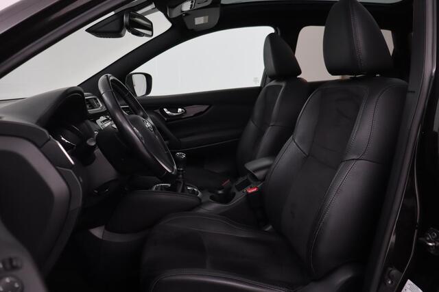Nissan QASHQAI 1.6 DIG Turbo N-Vision | Panoramadak | Trekhaak | Stoelverwarming | 360 camera | Leder/Alcantara | Navigatie | Keyless