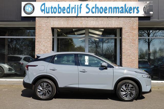Nissan QASHQAI 1.3 MHEV Xtronic TREKHAAK CARPLAY CAMERA RUIT/STUUR/STOELVERWARMING DAB 17"LMV 2xKEYLESS DODEHOEK/VERKEERSBORDDETECTIE ENZ.