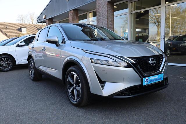 Nissan QASHQAI 1.3 MHEV Xtronic N-Connecta CARPLAY 360-CAMERA RUIT/STUUR/STOELVERWARMING DAB 18"LMV 2xKEYLESS DODEHOEK/VERKEERSBORDDETECTIE ENZ.