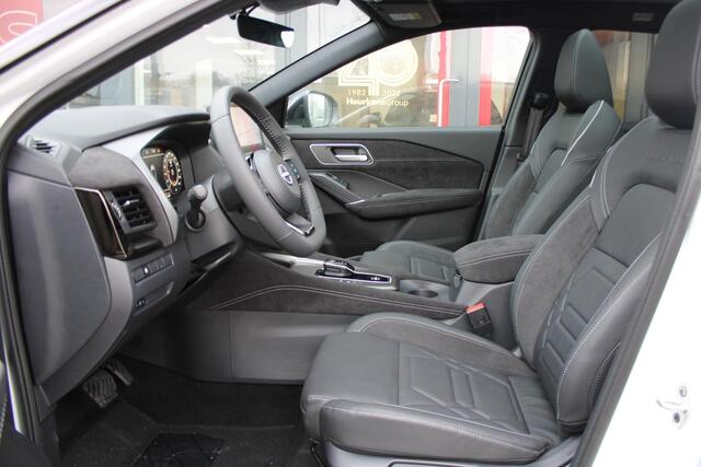Nissan QASHQAI e-Power 190 N-Design | AUTOMAAT | PANORAMADAK | COLD PACK | LEDER/ALCANTARA | DEMOVOORDEEL |