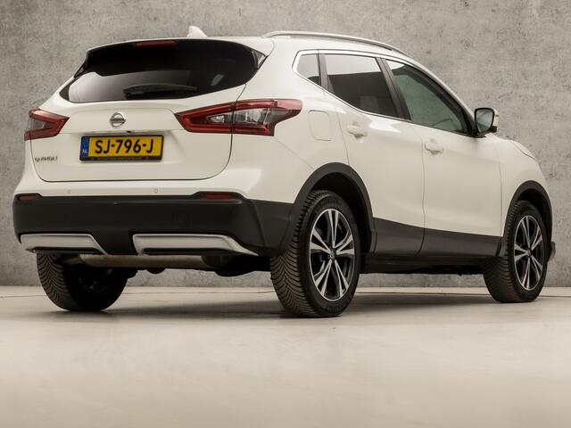 Nissan QASHQAI 1.2 N-Connecta (PANORAMADAK, NAVIGATIE, CLIMATE, 360 CAMERA, KEYLESS, SPORTSTOELEN, GETINT GLAS, XENON, CRUISE, NIEUWE APK, NIEUWSTAAT)
