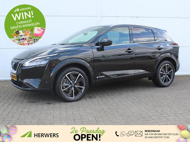 Nissan QASHQAI 1.5 e-Power Tekna / Navigatie + Apple Carplay/Android Auto / Cruise Control Adaptief / Panoramadak / 360* Camera / Keyless Entry & Start /
