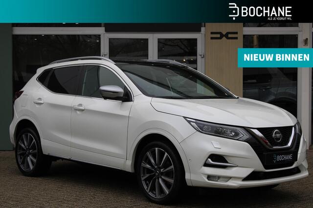 Nissan QASHQAI 1.3 DIG-T Tekna + Automaat | Leer | Navigatiesysteem | Trekhaak | Parkeersensoren | Stoelverwarming