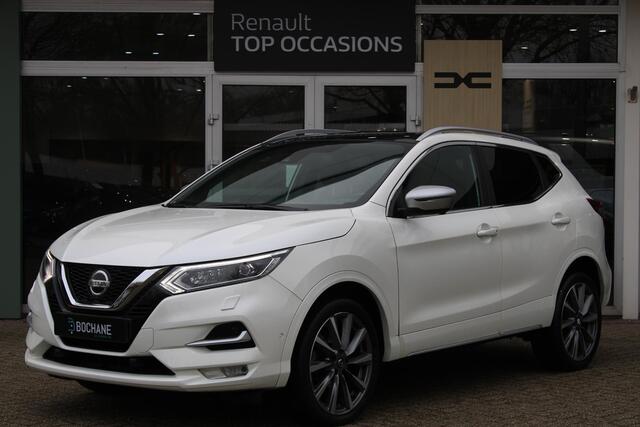 Nissan QASHQAI 1.3 DIG-T Tekna + Automaat | Leer | Navigatiesysteem | Trekhaak | Parkeersensoren | Stoelverwarming