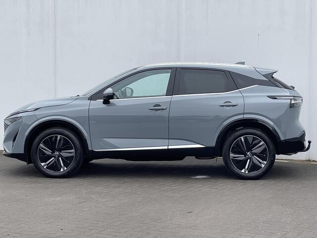 Nissan QASHQAI 1.3 MHEV Xtronic Tekna / Google maps navigatie / Stoel- Stuur- en voorruitverwarming / Elektrische achterklep / Rondom camera / Panoramadak / Trekhaak (1800 KG)