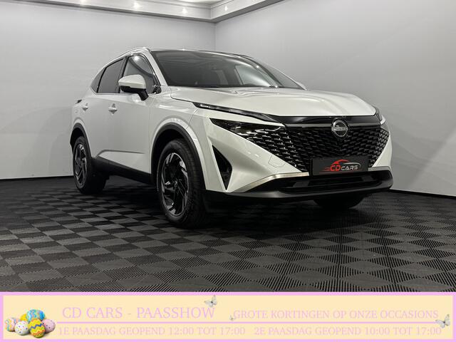 Nissan QASHQAI 1.3 MHEV Xtronic N-Connecta Pano, Half leder, 360 Camera, Virtual desk, Winterpakket, Keyless start, 3 jaar garantie