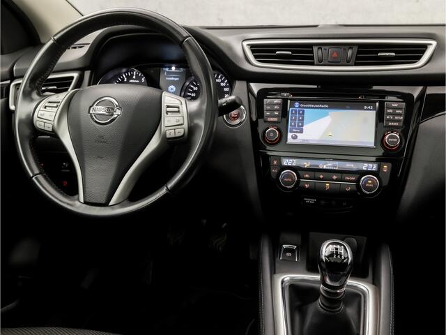 Nissan QASHQAI 1.2 N-Vision Sport (PANORAMADAK, NAVIGATIE, CLIMATE, 360 CAMERA, SPORTSTOELEN, GETINT GLAS, XENON, PARKEERSENSOREN, NIEUWSTAAT)