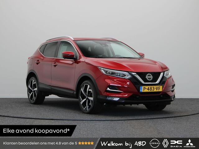 Nissan QASHQAI 158pk DIG-T Tekna+ | Trekhaak! | Bekleding Leder | Navigatie | Stoelverwarming |