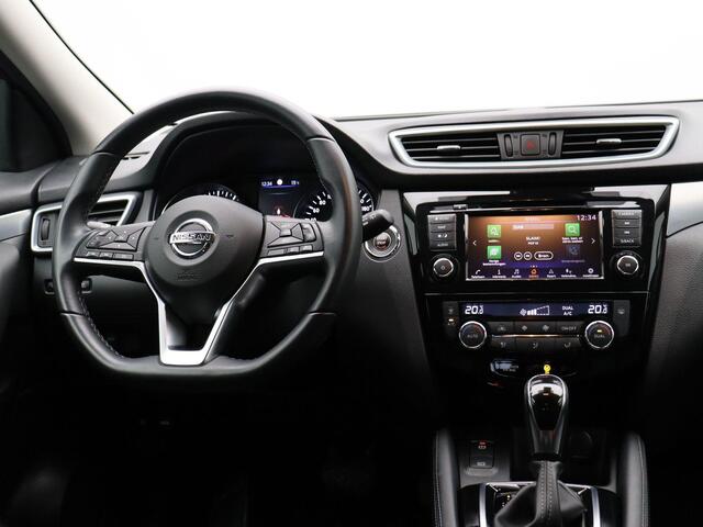 Nissan QASHQAI 158pk DIG-T Tekna+ | Trekhaak! | Bekleding Leder | Navigatie | Stoelverwarming |