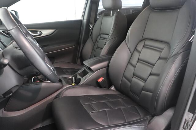 Nissan QASHQAI 1.3 DIG-T Tekna + | 360 Camera | Leder | Panoramadak | Trekhaak | Adaptieve Cruisecontrol |