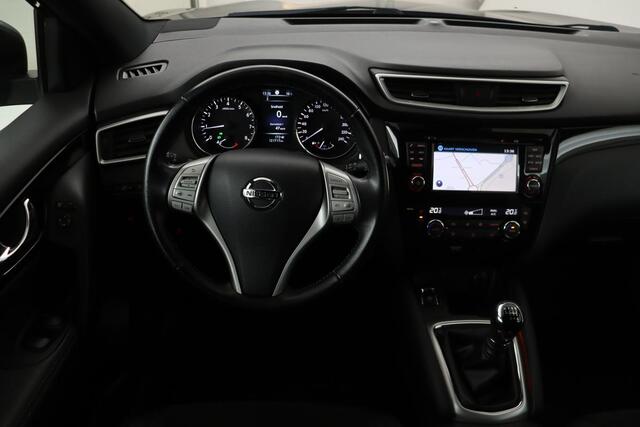 Nissan QASHQAI 1.2 Tekna | Panoramadak | Stoelverwarming | Trekhaak | 360 camera | Navigatie | Full LED | Climate control | Leder/Alcantara