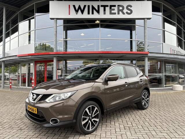 Nissan QASHQAI 1.2 Tekna Navi+BT+360°Cam Leder Panodak Keyless Trekhaak