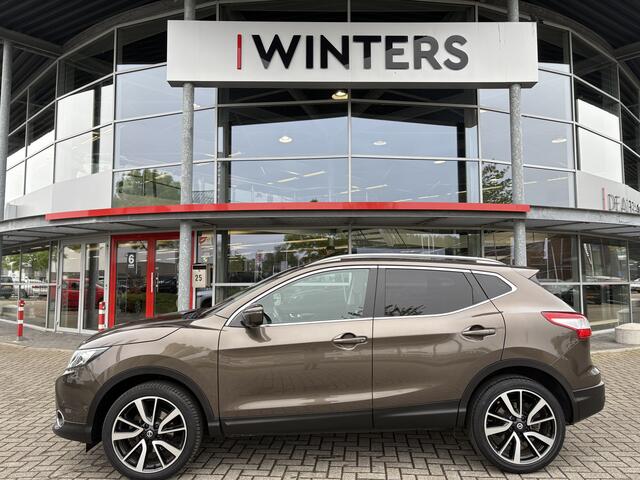 Nissan QASHQAI 1.2 Tekna Navi+BT+360°Cam Leder Panodak Keyless Trekhaak