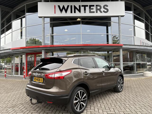Nissan QASHQAI 1.2 Tekna Navi+BT+360°Cam Leder Panodak Keyless Trekhaak