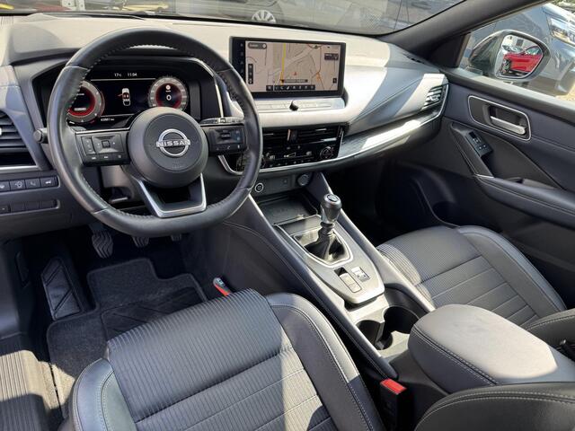 Nissan QASHQAI 1.3 MHEV Tekna | Navigatie Full-Map | Stuur- + Stoelverwarming | Adapt. Cruise Control | 360° Camera | Head-Up Display | Rijklaarprijs!