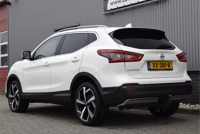 Nissan QASHQAI 1.2 Tekna Trekhaak, 360", Pano, Stoelverwarming, Cruise, Elek. stoel