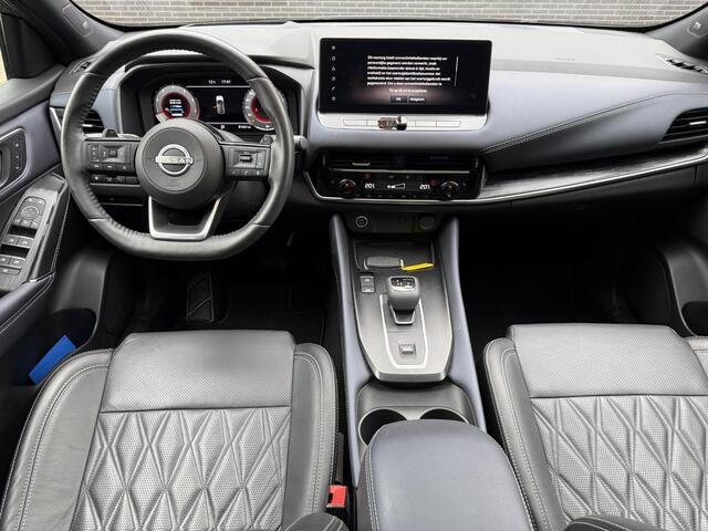 Nissan QASHQAI 1.3 MHEV Xtronic Tekna Plus Automaat / Trekhaak (1800KG Trekgewicht) / Panoramadak / Leder / Navigatie / Cruise Control Adaptief / Camera / Massagestoel