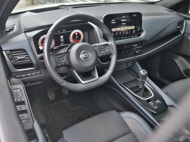 Nissan QASHQAI 1.3 MHEV Tekna Pano Navi+BT ECC Adap.Cr.Control Stoelvw PDC 360Camera Afn.Trekhaak