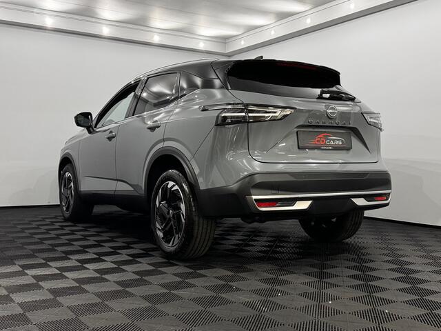 Nissan QASHQAI 1.3 MHEV Xtronic N-Connecta Half leder, 360 Camera, Navi, Keyless start, Winterpakket, Virtual desk, 3 jaar garantie