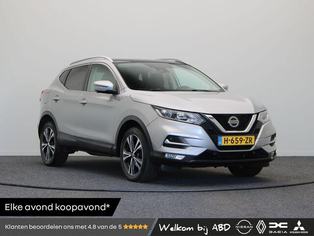 Nissan QASHQAI 140pk DIG-T N-Connecta | Panoramadak | 360 Graden Camera | Key-Less Entry | Cruise Control | Navigatie | Trekhaak |