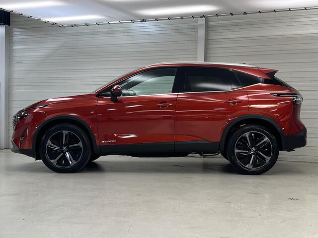 Nissan QASHQAI 1.5 e-Power Tekna / ¤5500,- Nissan Voorraadvoordeel / Nieuw uit Voorraad Leverbaar / Zwart Interieur / Cold Pack / Panoramadak /