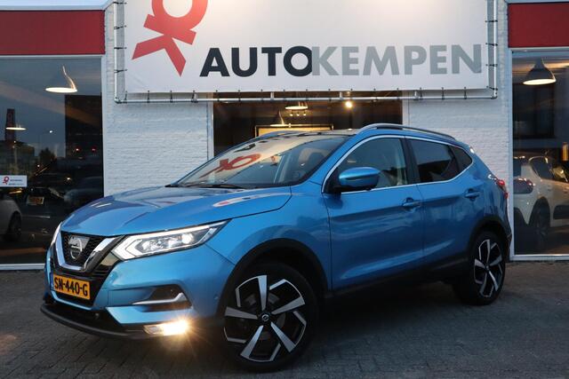 Nissan QASHQAI 1.2 TEKNA + FULL-|PANO|LEER|TREKHAAK|1E EIGENAAR|DEALERONDERHOUDEN