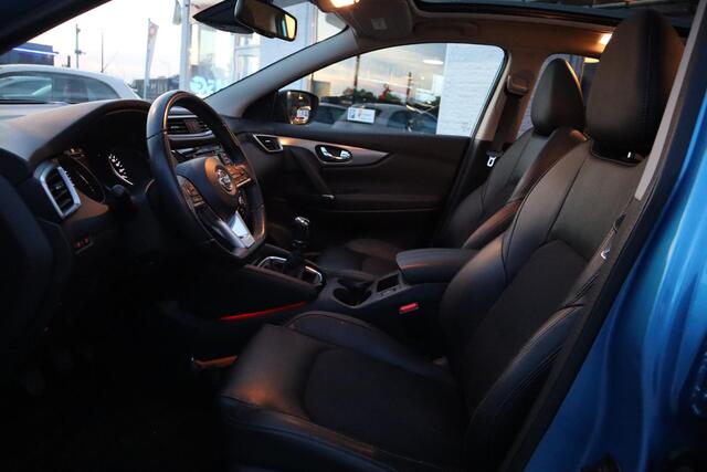 Nissan QASHQAI 1.2 TEKNA + FULL-|PANO|LEER|TREKHAAK|1E EIGENAAR|DEALERONDERHOUDEN