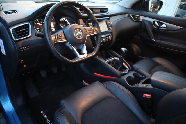 Nissan QASHQAI 1.2 TEKNA + FULL-|PANO|LEER|TREKHAAK|1E EIGENAAR|DEALERONDERHOUDEN