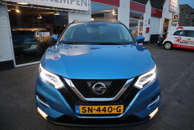 Nissan QASHQAI 1.2 TEKNA + FULL-|PANO|LEER|TREKHAAK|1E EIGENAAR|DEALERONDERHOUDEN