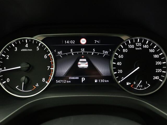 Nissan QASHQAI 158pk MHEV Xtronic Acenta | 18" Lichtmetalen Velgen | Rondomzicht Camera | Navigatie | DAB Audio | Panoramadak |