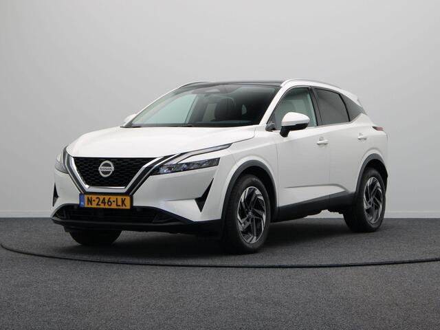 Nissan QASHQAI 158pk MHEV Xtronic Acenta | 18" Lichtmetalen Velgen | Rondomzicht Camera | Navigatie | DAB Audio | Panoramadak |