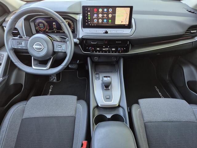 Nissan QASHQAI 1.3 MHEV Xtronic N-Connecta Automaat / Cold Pack / Trekgewicht 1800 kg / Nieuw model / Facelift / Rondomzicht camera / Allseason Banden / Stuur- en Stoelverwarming / Adaptief cruise control / Voorruit verwarming /