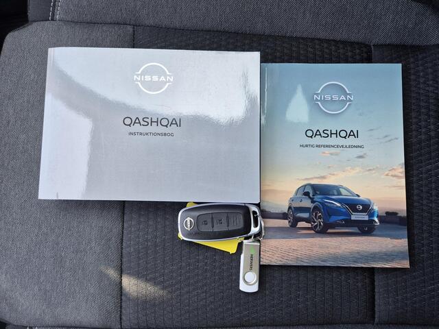Nissan QASHQAI 1.3 MHEV Xtronic N-Connecta Automaat / Cold Pack / Stuur- en Stoelverwarming / Adaptief CC / Trekgewicht 1800 kg / Rondomzicht camera / Voorruit verwarming / Apple Carplay Android Auto / Navigatie /