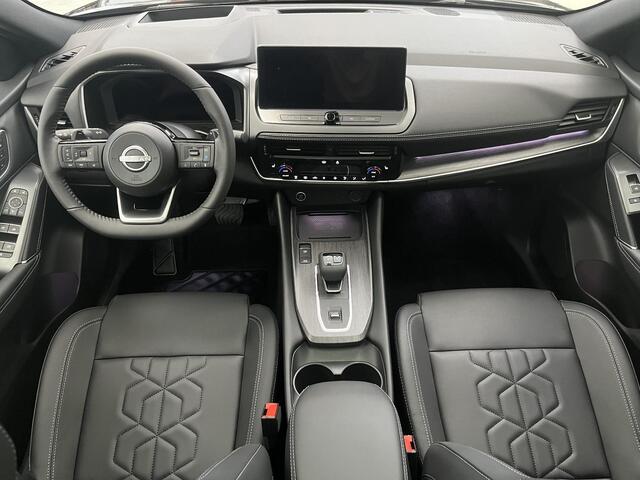 Nissan QASHQAI 1.3 MHEV Xtronic Tekna / ¤7000,- Nissan Voorraadvoordeel / Nieuw uit Voorraad Leverbaar / Zwart Interieur / Cold Pack / Panoramadak /
