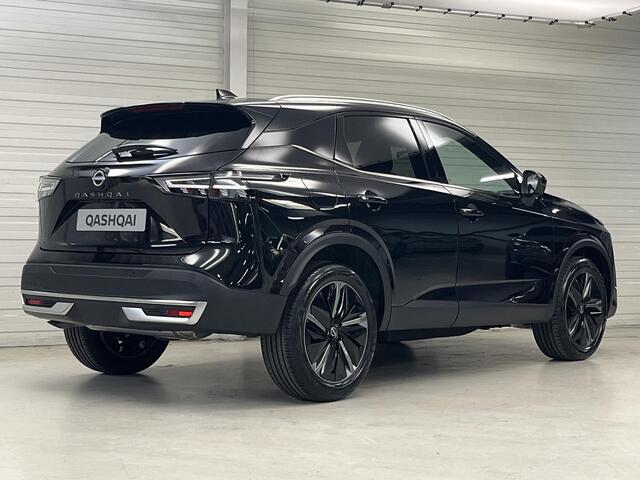 Nissan QASHQAI 1.3 MHEV Xtronic Tekna / ¤7000,- Nissan Voorraadvoordeel / Nieuw uit Voorraad Leverbaar / Zwart Interieur / Cold Pack / Panoramadak /