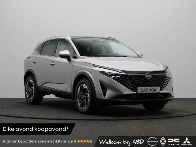 Nissan QASHQAI 1.5 e-Power N-Connecta | Rijklaarprijs!! | 18" Lichtmetalen Velgen | Stoel, Stuur en Voorruitverwarming | Adaptieve Cruise Control | Keyless Entry | Panorama Dak |