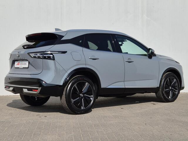 Nissan QASHQAI 1.3 MHEV Xtronic Tekna Automaat / Nieuw Model / Facelift / Cold Pack / HUD / Rondomzicht camera / Trekgewicht 1800 kg / Elektrische achterklep / Stoel- en Stuurverwarming / Adaptief CC / Voorruit verwarming /
