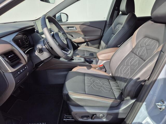 Nissan QASHQAI 1.3 MHEV Xtronic Tekna Automaat / Nieuw Model / Facelift / Cold Pack / HUD / Rondomzicht camera / Trekgewicht 1800 kg / Elektrische achterklep / Stoel- en Stuurverwarming / Adaptief CC / Voorruit verwarming /