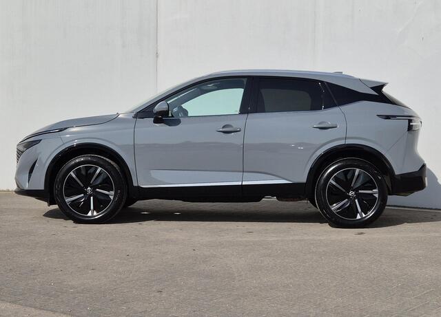 Nissan QASHQAI 1.3 MHEV Xtronic Tekna Automaat / Nieuw Model / Facelift / Cold Pack / HUD / Rondomzicht camera / Trekgewicht 1800 kg / Elektrische achterklep / Stoel- en Stuurverwarming / Adaptief CC / Voorruit verwarming /