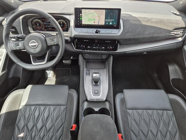 Nissan QASHQAI 1.3 MHEV Xtronic Tekna Plus Automaat / Cold Pack / Nieuw Model / Facelift / HUD / Panoramadak / Adaptief CC / Stuur- Stoel en voorruitverwarming / Rondomzicht camera / Trekgewicht 1800 kg / Elektrische achterklep /