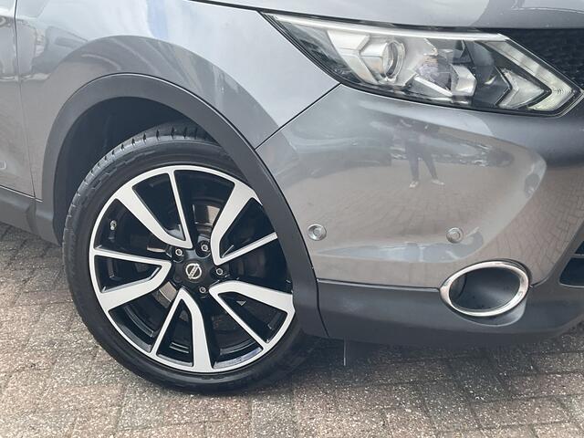 Nissan QASHQAI 1.2 Tekna Trekhaak Pano Nav/Cruise 360Cam Leder Stoelverw NL-Auto!