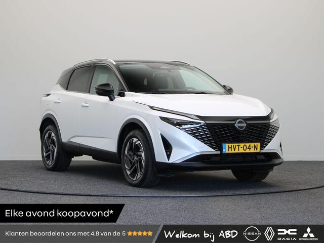 Nissan QASHQAI 158pk MHEV Xtronic N-Connecta | Pilot Assist | Rondomzicht Camera | Google integration | Half lederen bekleding | Keyles Entery | 1800KG trekgewicht |