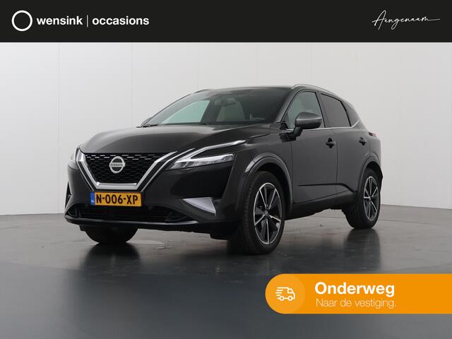 Nissan QASHQAI 1.3 MHEV Xtronic Tekna Plus | Trekhaak | Panoramadak | Parkeercamera 360° | Navigatiesysteem | Cruise Control Adaptief | Stoelverwarming |