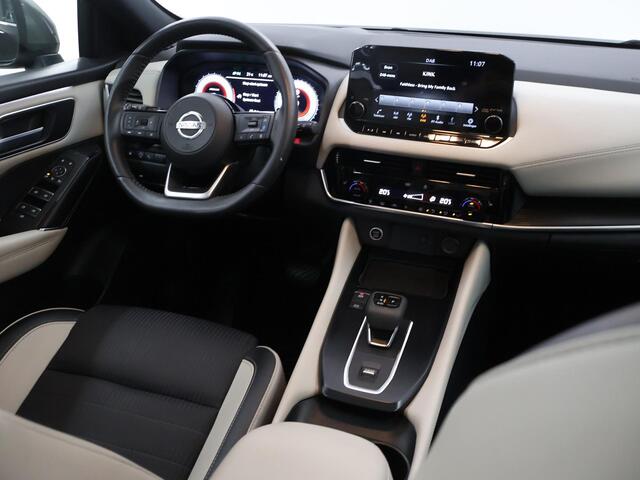 Nissan QASHQAI 1.3 MHEV Xtronic Tekna Plus | Trekhaak | Panoramadak | Parkeercamera 360° | Navigatiesysteem | Cruise Control Adaptief | Stoelverwarming |