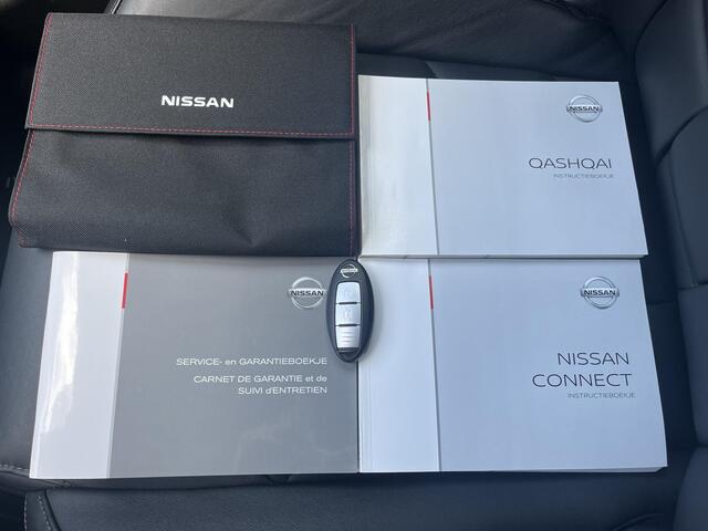 Nissan QASHQAI 1.3 DIG-T Tekna + / 360° Camera / Panoramadak / Apple Carplay & Android Auto / Verwarmde- Voorstoelen en Voorruit / Lederen Bekleding / Keyless Entry & Start / Elektrisch verstelbare voorstoelen met geheugenset bestuurdersstoel / Navigatie full map / Bose