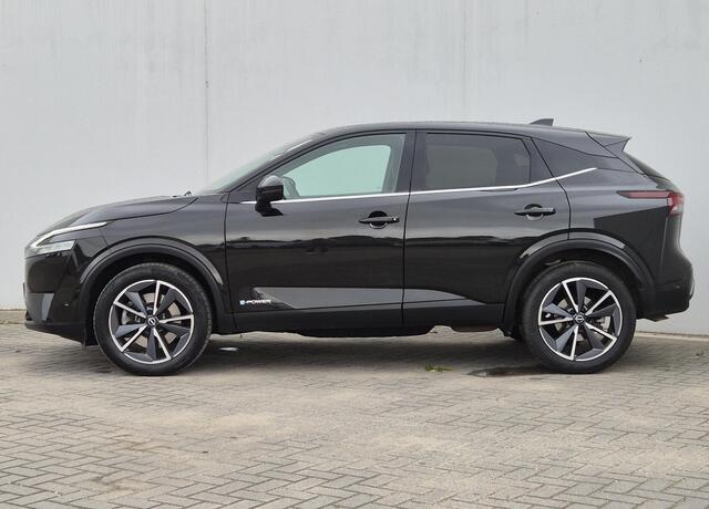 Nissan QASHQAI 1.5 e-Power Tekna Automaat / HUD / Rondomzicht camera / Elektrische achterklep / Adaptief CC / Climate control / Apple Carplay Android Auto / Keyless Entry/Start / Draadloze telefoon lader /